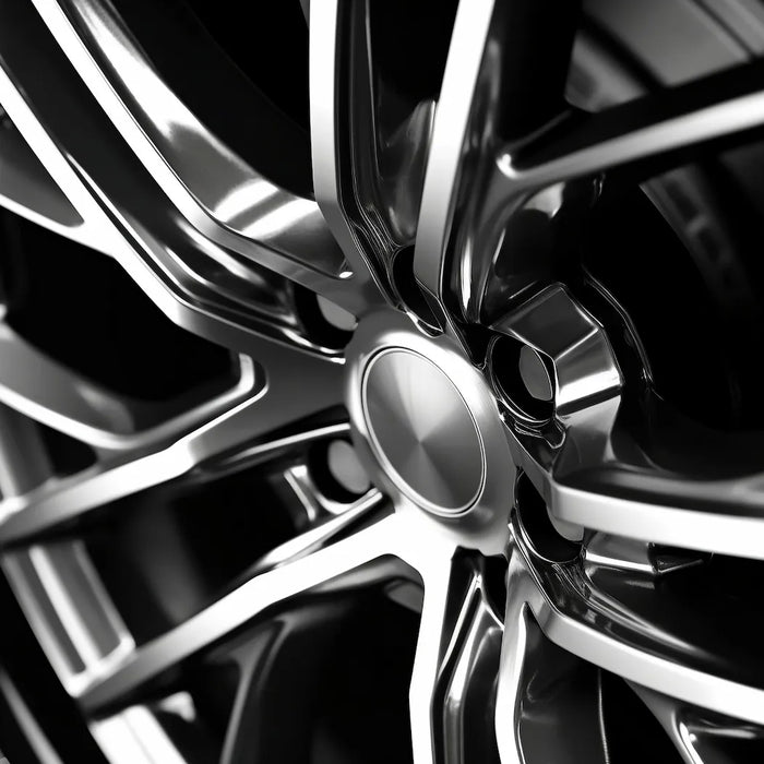 Reinigung von Autofelgen mit Felgenreiniger für strahlenden Glanz
