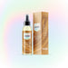 Autoparfüm Golden Drive 50 ml, inspiriert von Millionare, vor farbigem Hintergrund
