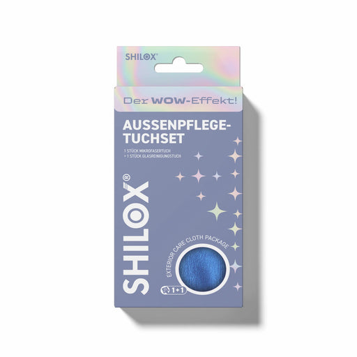 SHILOX Außenpflege-Tuchset für die Fahrzeugpflege