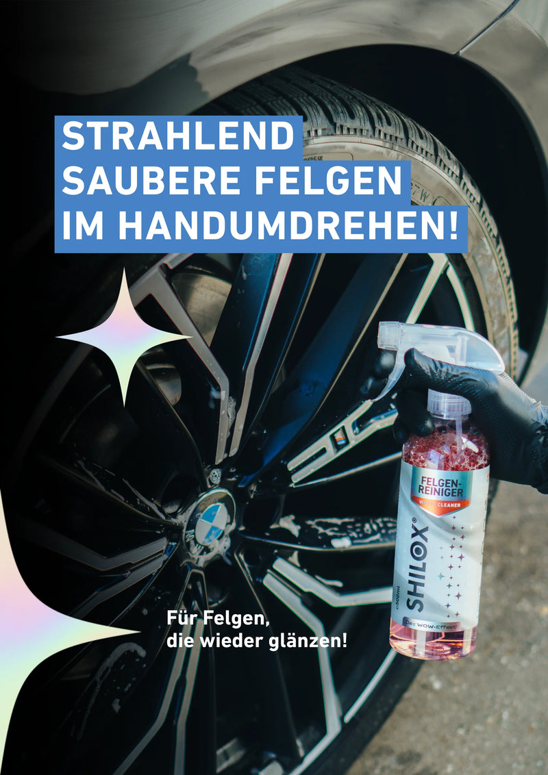 SHILOX Felgenreiniger – strahlend saubere Felgen im Handumdrehen