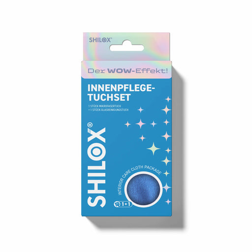 SHILOX Innenpflege-Tuchset für die Fahrzeugreinigung