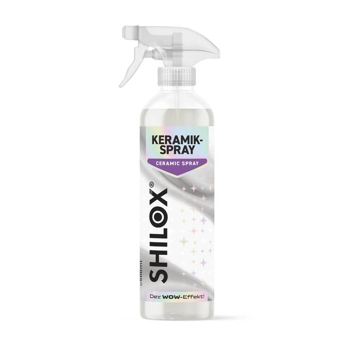 SHILOX Keramikspray Auto – Lackversiegelung Spray für Glanz, wasserabweisenden Schutz und UV-Schutz